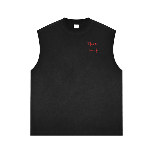 True Punk Oversized Muscle Tank Top Unisex