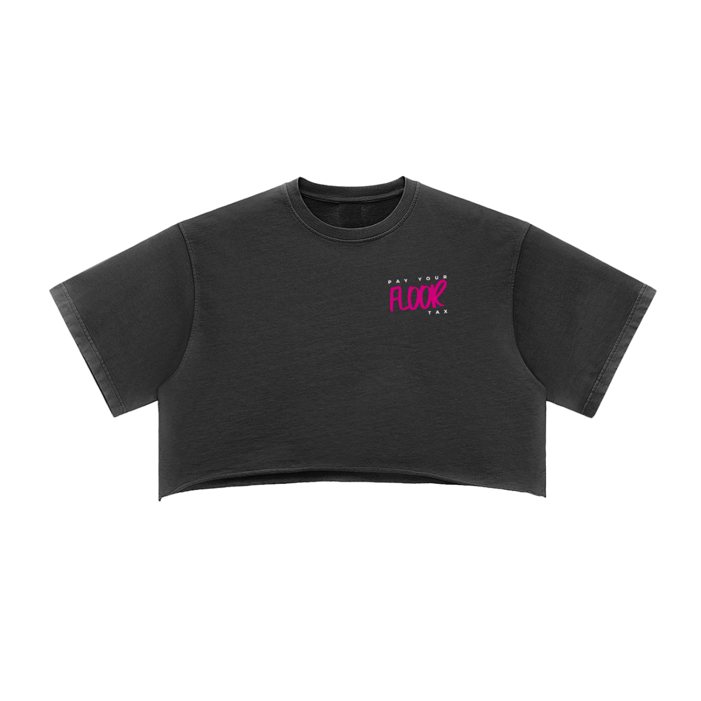 Pay Your Floor Tax Women's Loose Crop Top