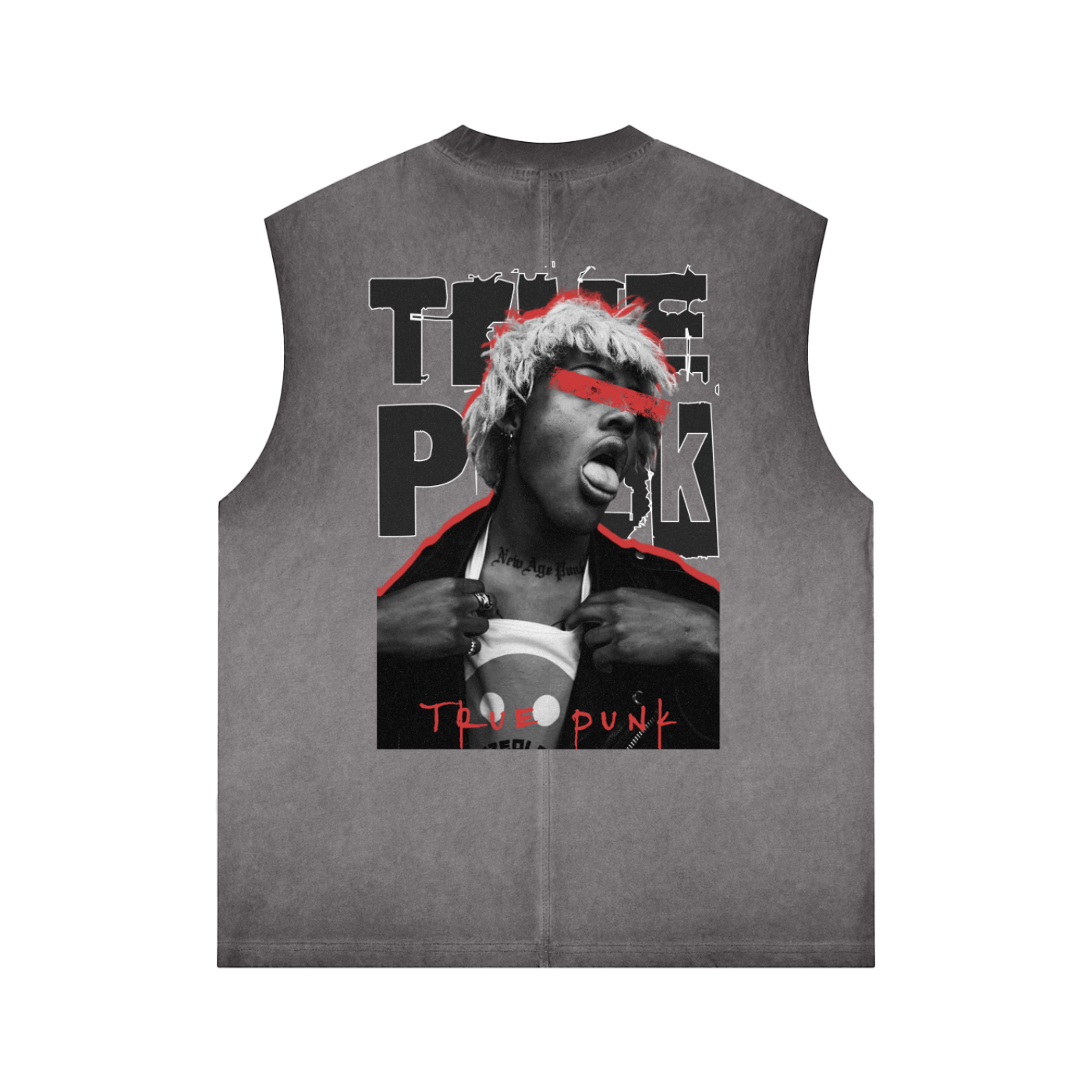 True Punk Oversized Muscle Tank Top Unisex