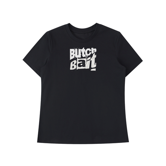 Butch Bait Women's LGBTQ+ Cotton T-Shirt Black