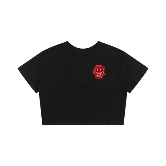 Acid Man Skater Women's Black Baby Tshirt