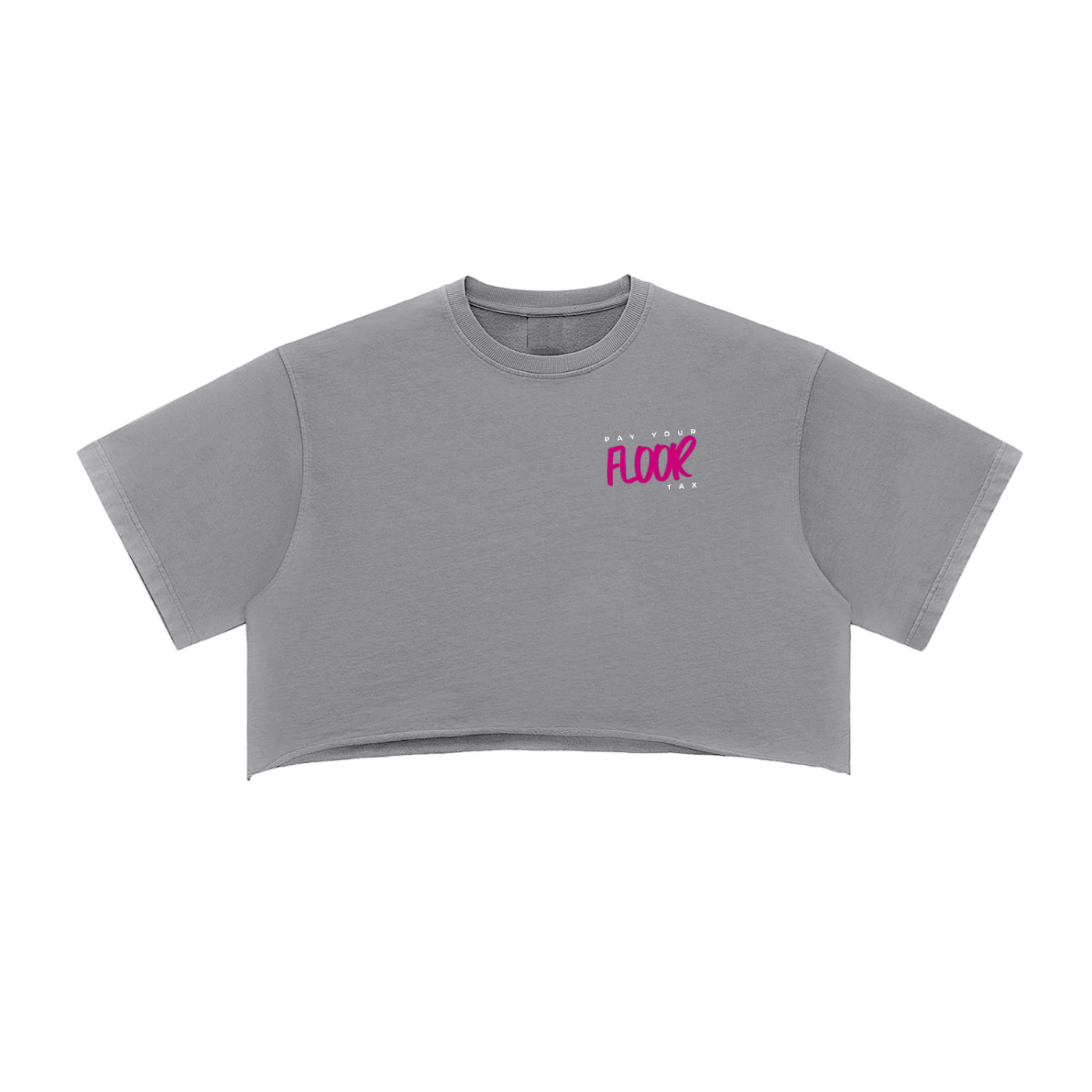 Pay Your Floor Tax Women's Loose Crop Top